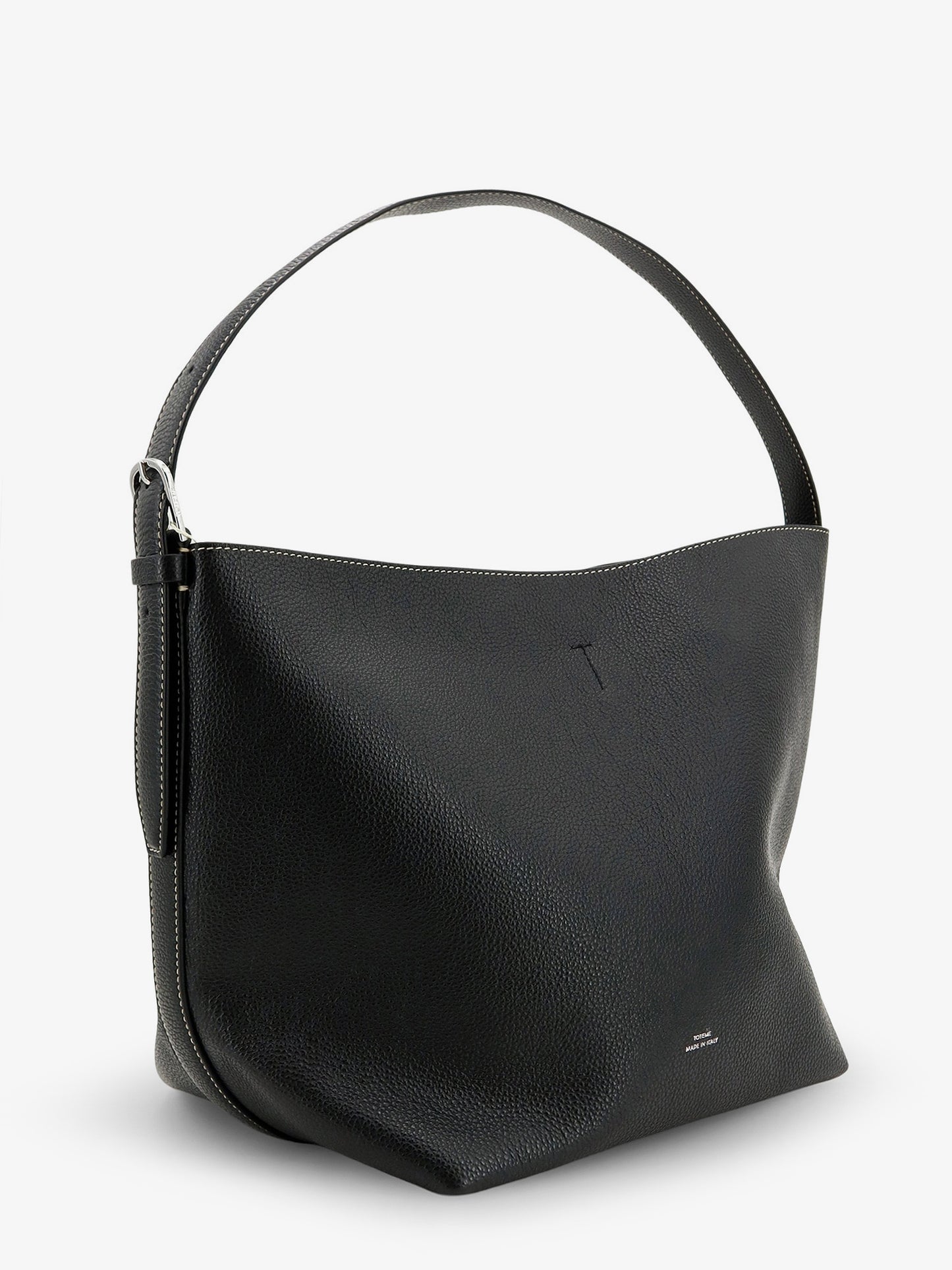 Medium Belted hammered leather shouder bag