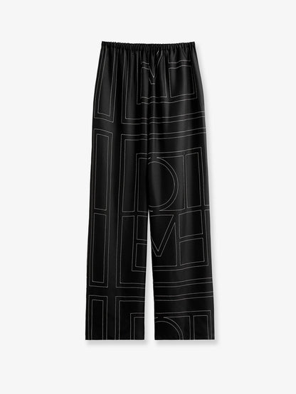 Pajamas organic silk trousers thumbnail