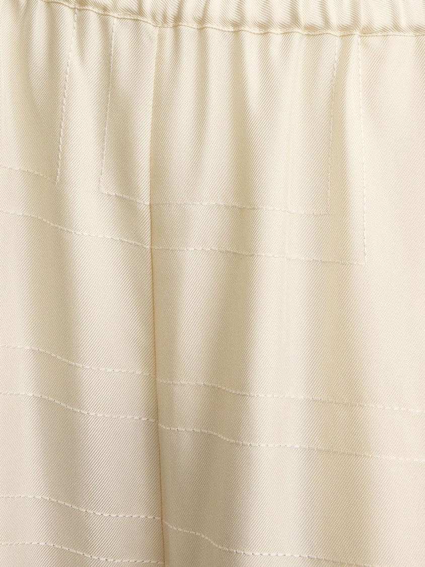 Pajamas organic silk trousers