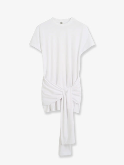 Lyocell and cotton blend T-shirt thumbnail