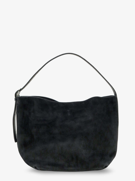 Medium Belted suede shoulder bag