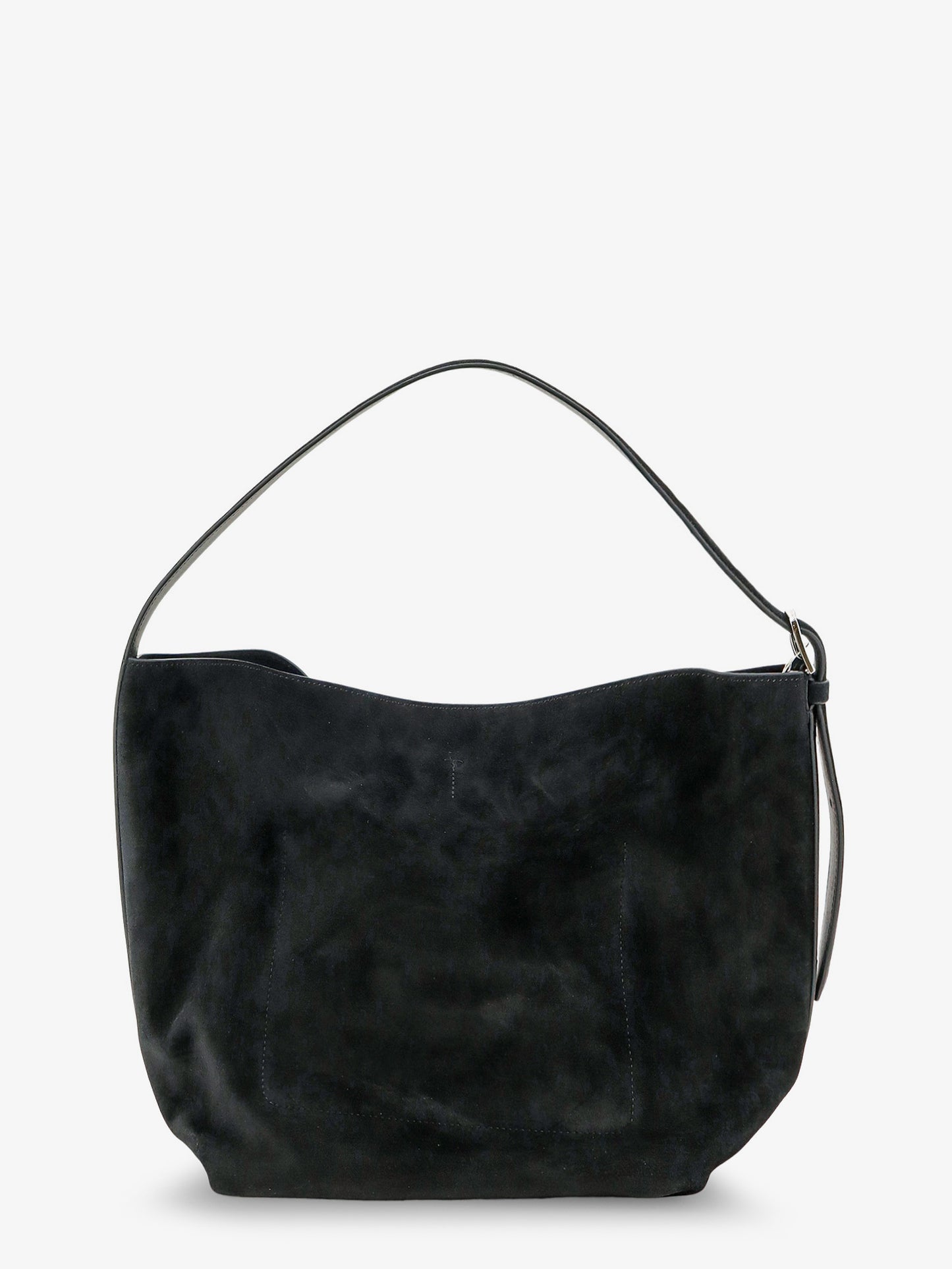 Medium Belted suede shoulder bag