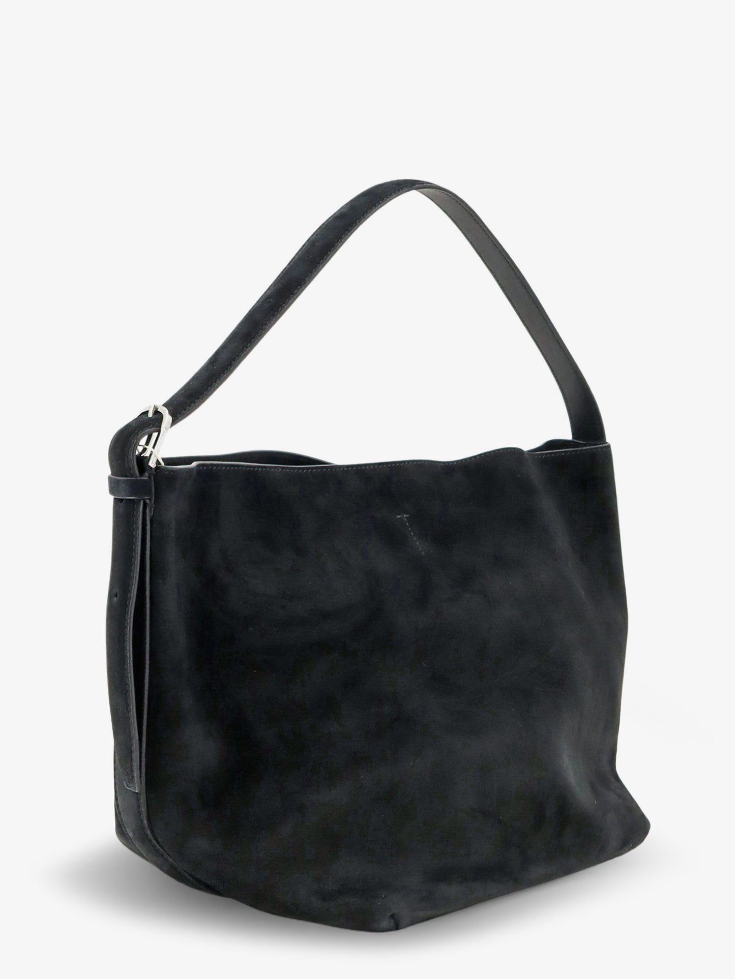 Medium Belted suede shoulder bag