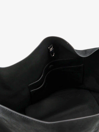 Medium Belted suede shoulder bag thumbnail