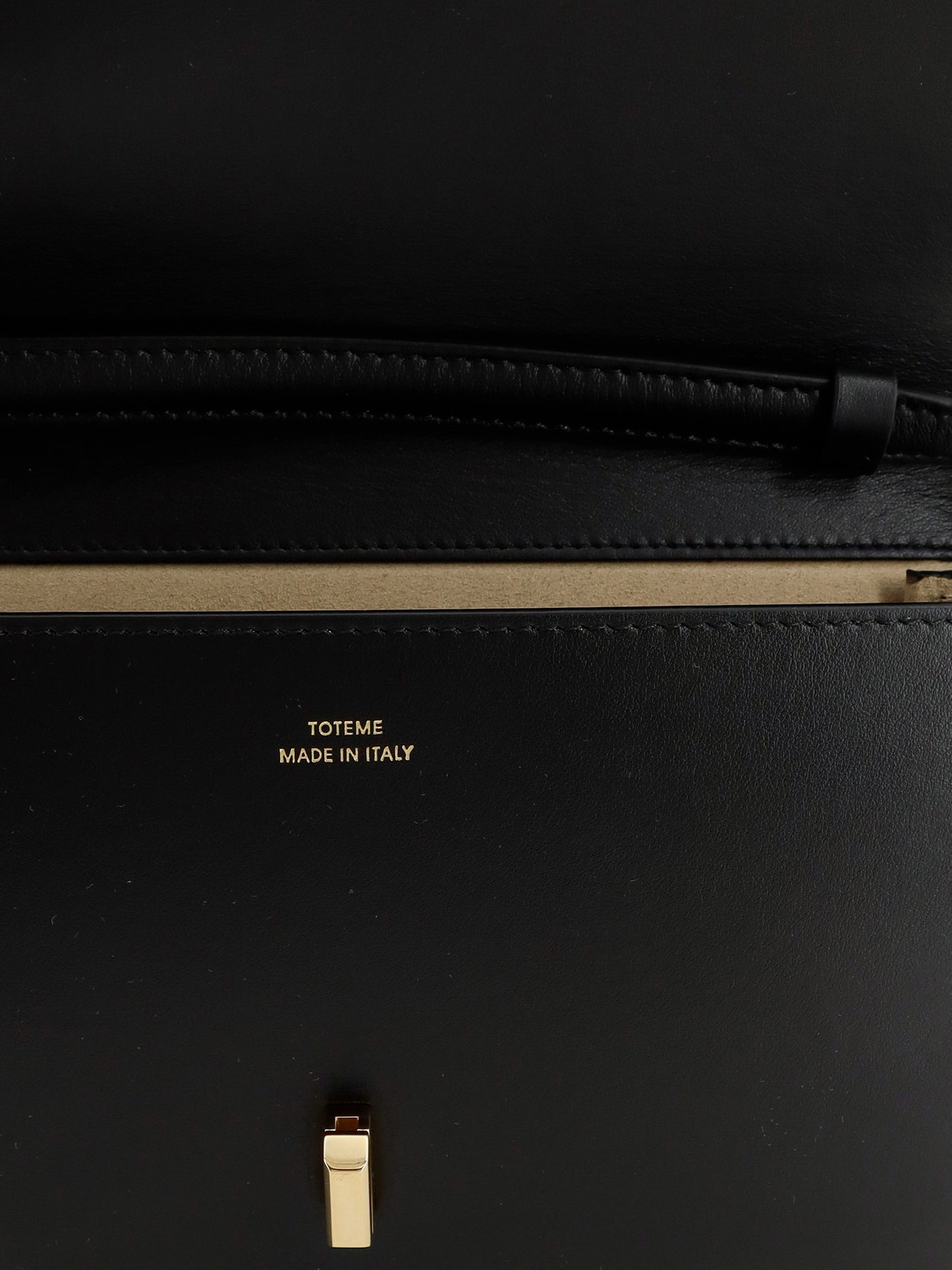 T-Lock leather crossbody bag