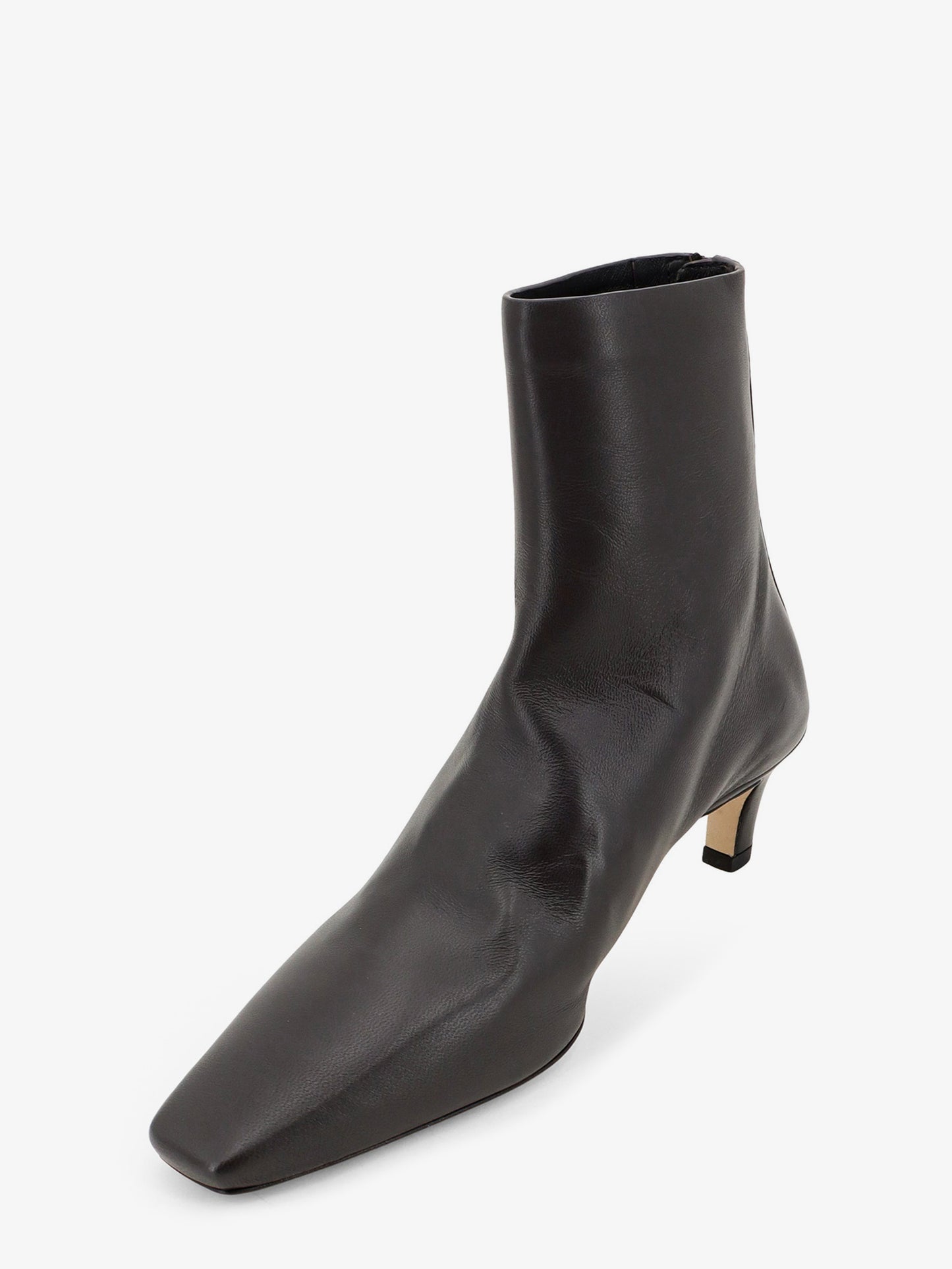 Leather boots
