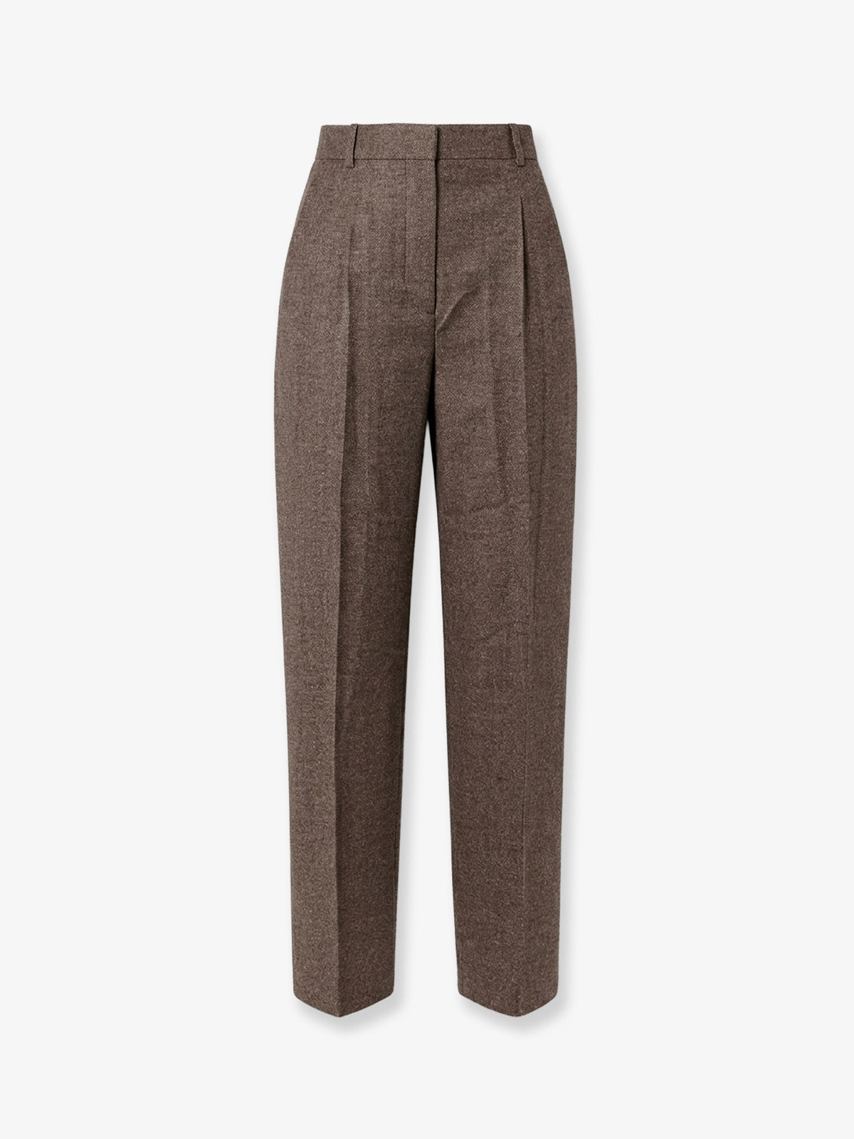 Viscose and certified wool trousers