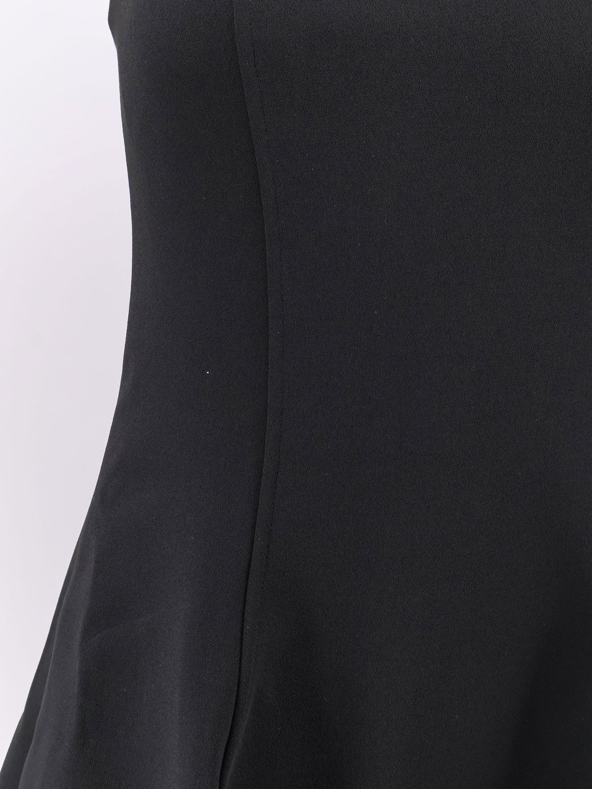 Structured balloon long dress