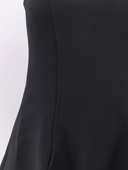 Structured balloon long dress thumbnail