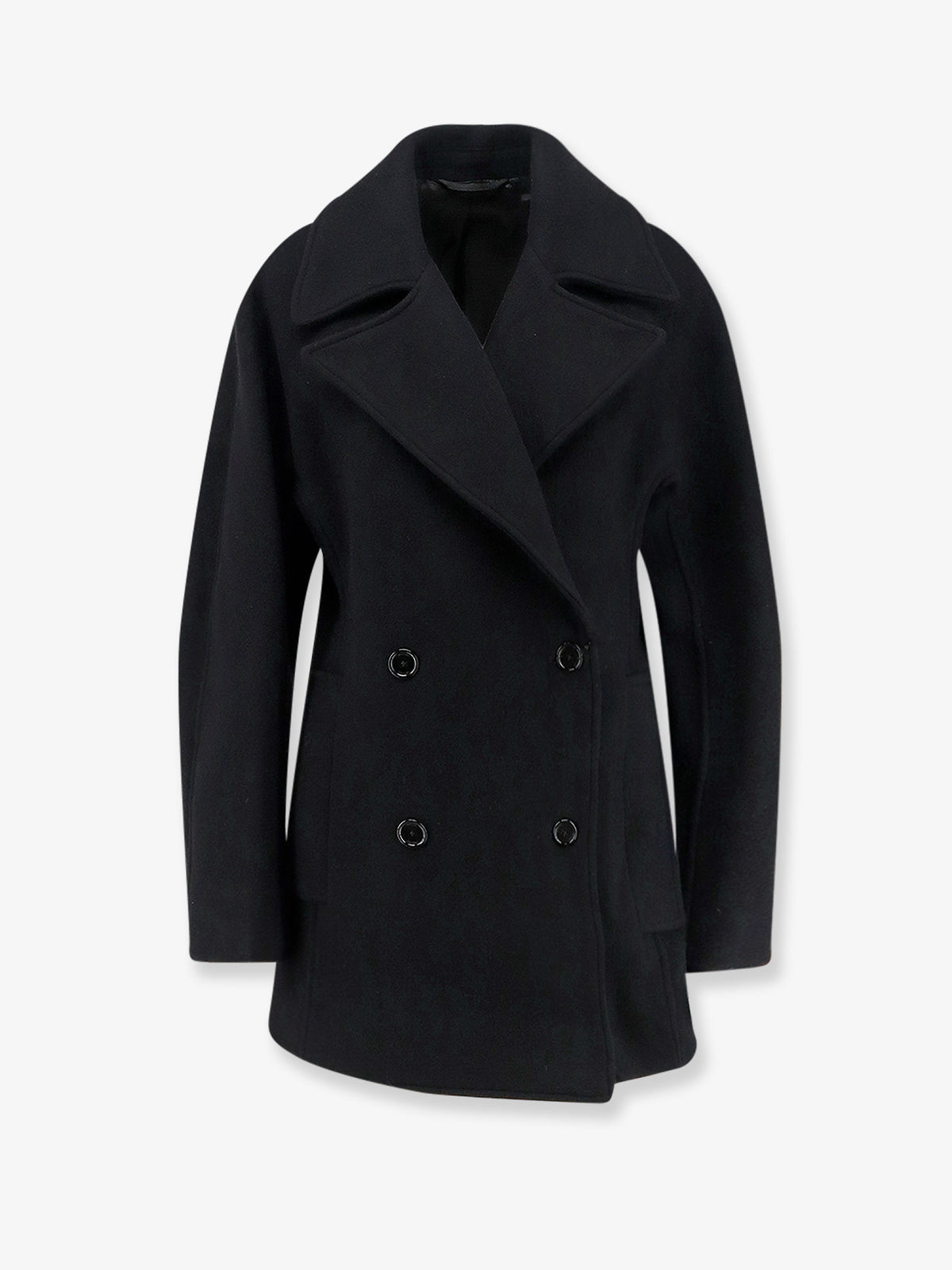 Wool and cashmere blend coat