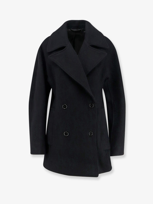 Wool and cashmere blend coat