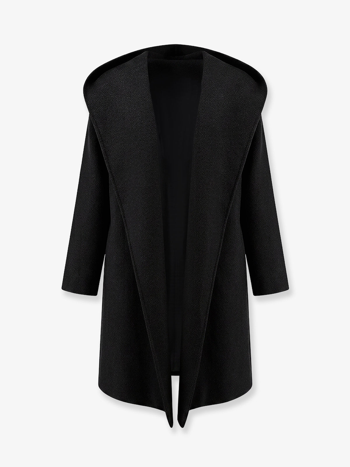 Wool Hoodie Coat