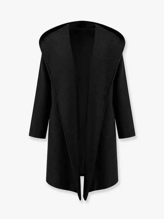 Wool Hoodie Coat