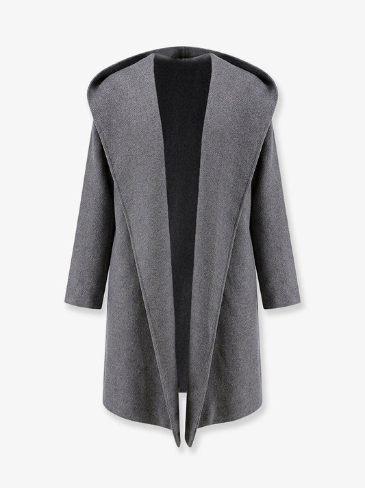 Wool Hoodie Coat