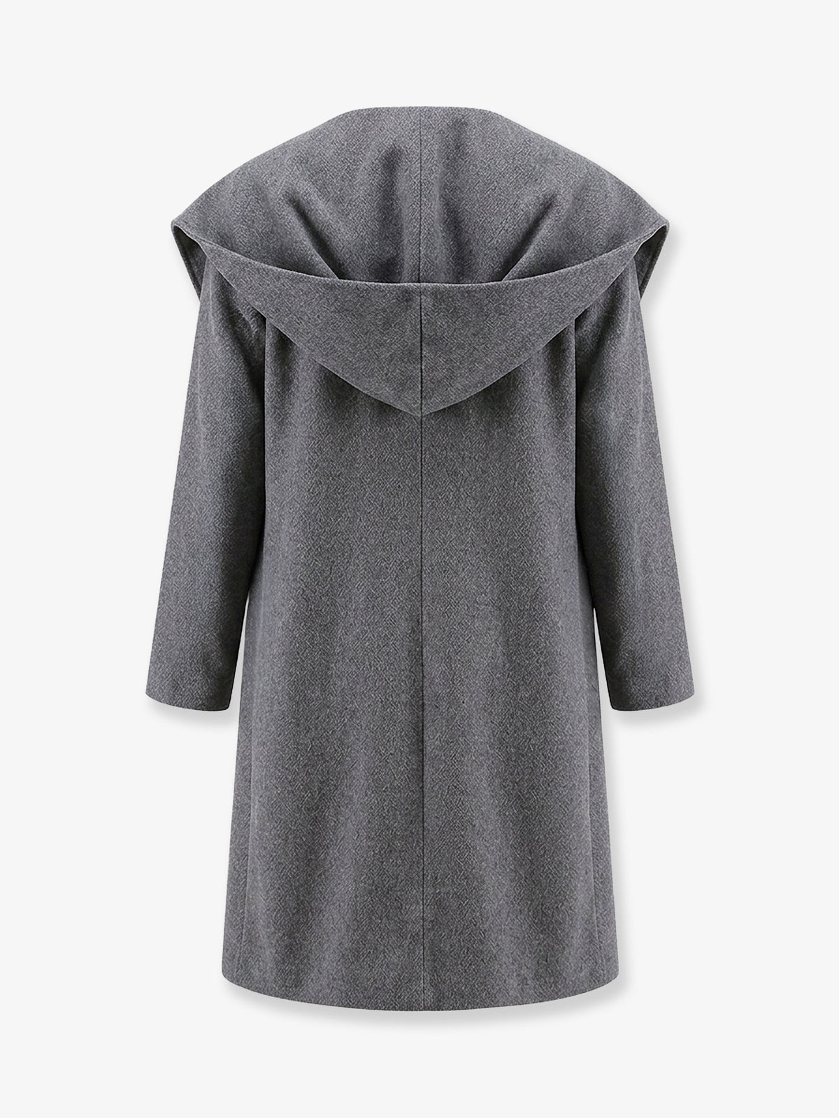 Wool Hoodie Coat