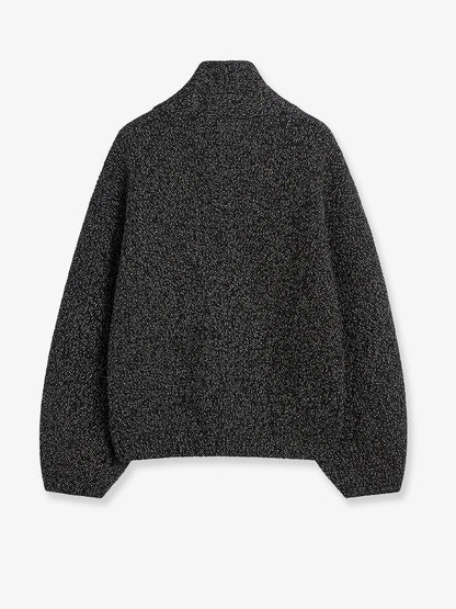 Double-breasted wool cardigan thumbnail