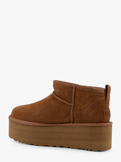 Classic Ultra Mini Platform suede ankle boots thumbnail