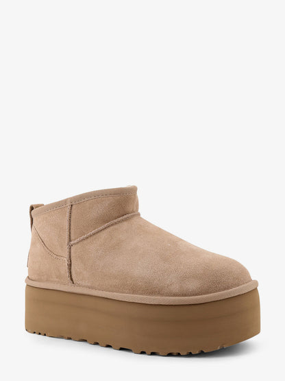 Classic Ultra Mini Platform suede ankle boots thumbnail