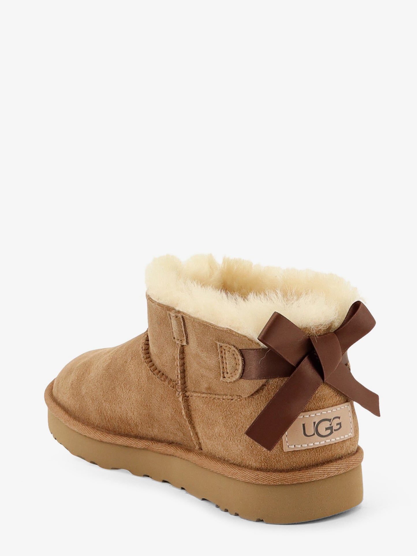 Ultra mini Bailey Bow suede ankle boot