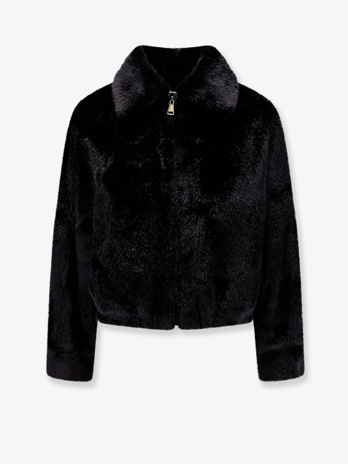 Faux mink jacket