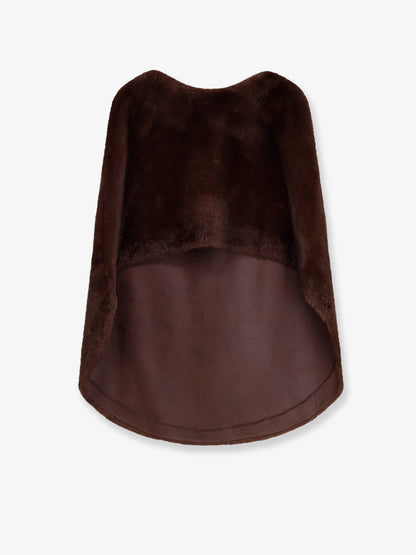 Faux mink cape thumbnail
