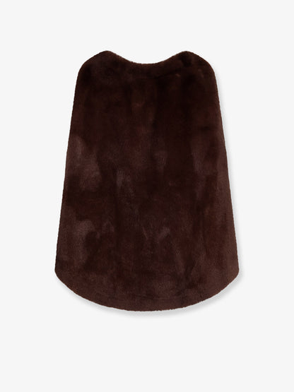 Faux mink cape thumbnail