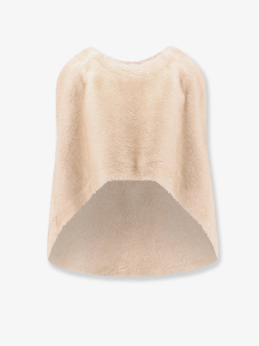 Eco-mink cape