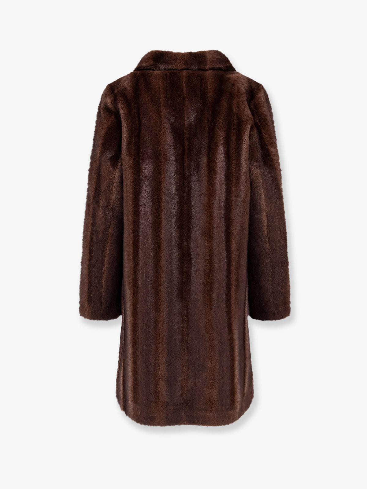 Cappotto in pelliccia sintetica di visone