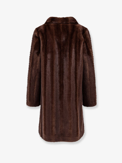 Cappotto in pelliccia sintetica di visone thumbnail