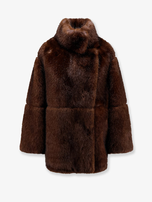 Faux fur jacket