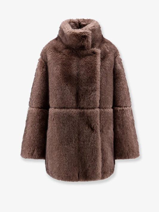 Faux fur jacket