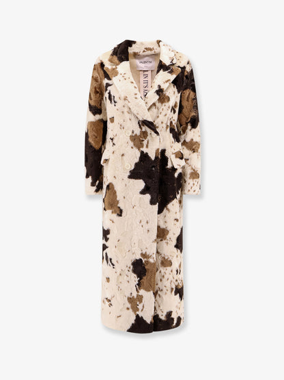 Cappotto doppiopetto Cow Print thumbnail