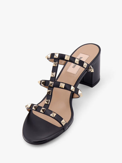 Rockstuds leather sandals with iconic all-over studs thumbnail