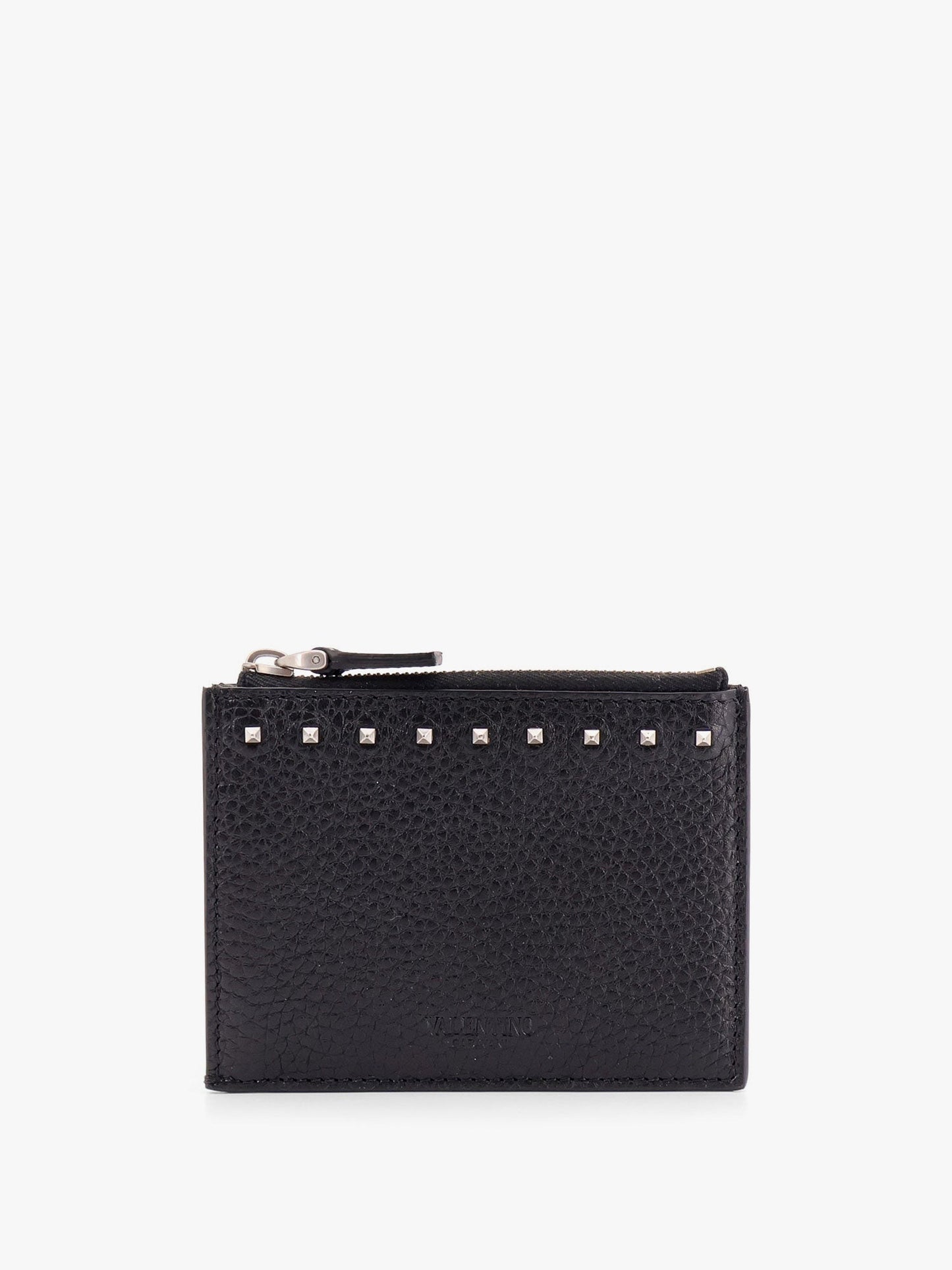 Portacarte Valentino Garavani rockstud in pelle