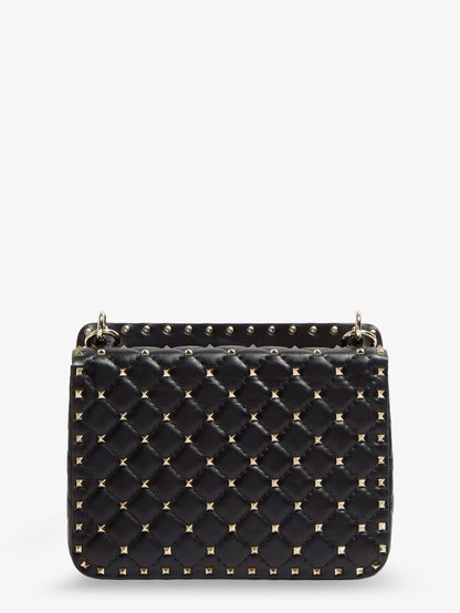 Rockstud Spike leather crossbody bag with iconic all-over studs thumbnail