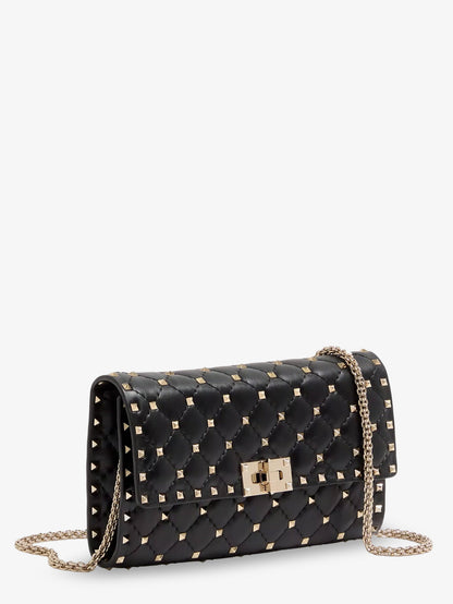 Borsa a tracolla Rockstud Spike in pelle con iconiche borchie all-over thumbnail
