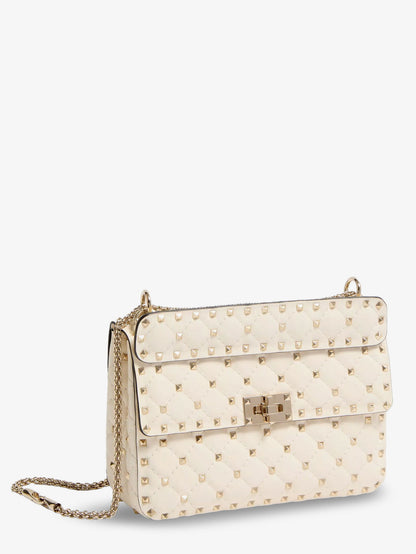 Rockstud Spike leather crossbody bag with iconic all-over studs thumbnail