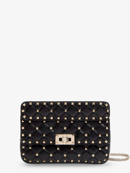 Borsa a tracolla Rockstud Spike in pelle con iconiche borchie all-over thumbnail