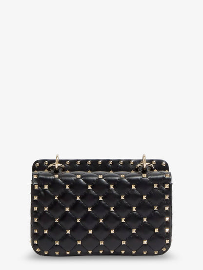 Borsa a tracolla Rockstud Spike in pelle con iconiche borchie all-over thumbnail