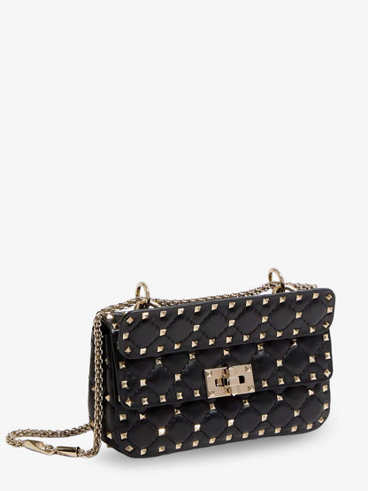 Borsa a tracolla Rockstud Spike in pelle con iconiche borchie all-over thumbnail