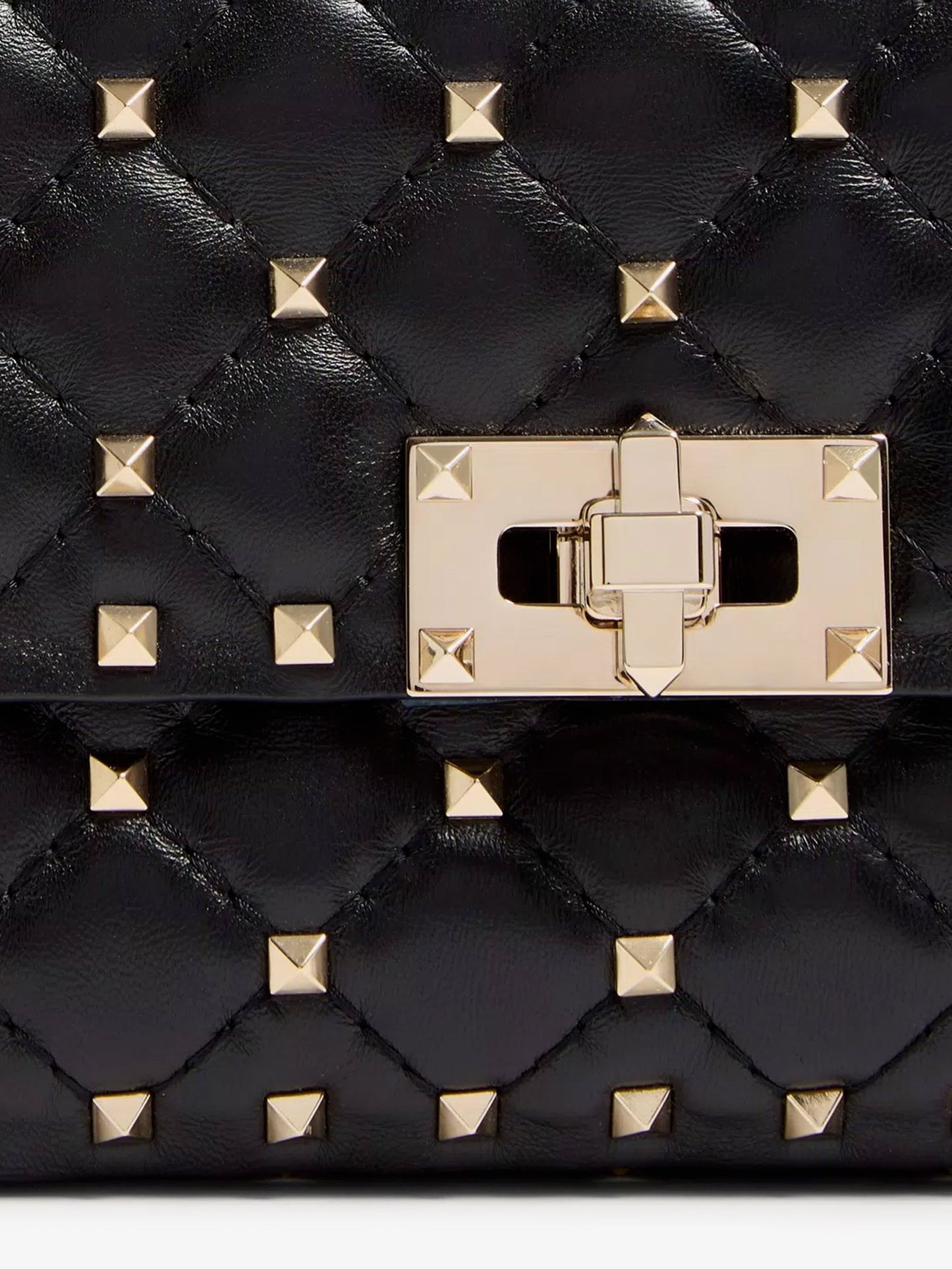 Borsa a tracolla Rockstud Spike in pelle con iconiche borchie all-over
