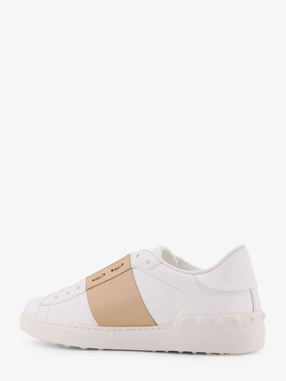 Open leather sneakers thumbnail