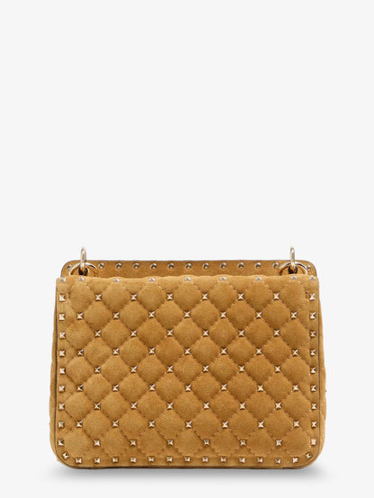 Rockstud Spike suede crossbody bag with iconic all-over studs thumbnail