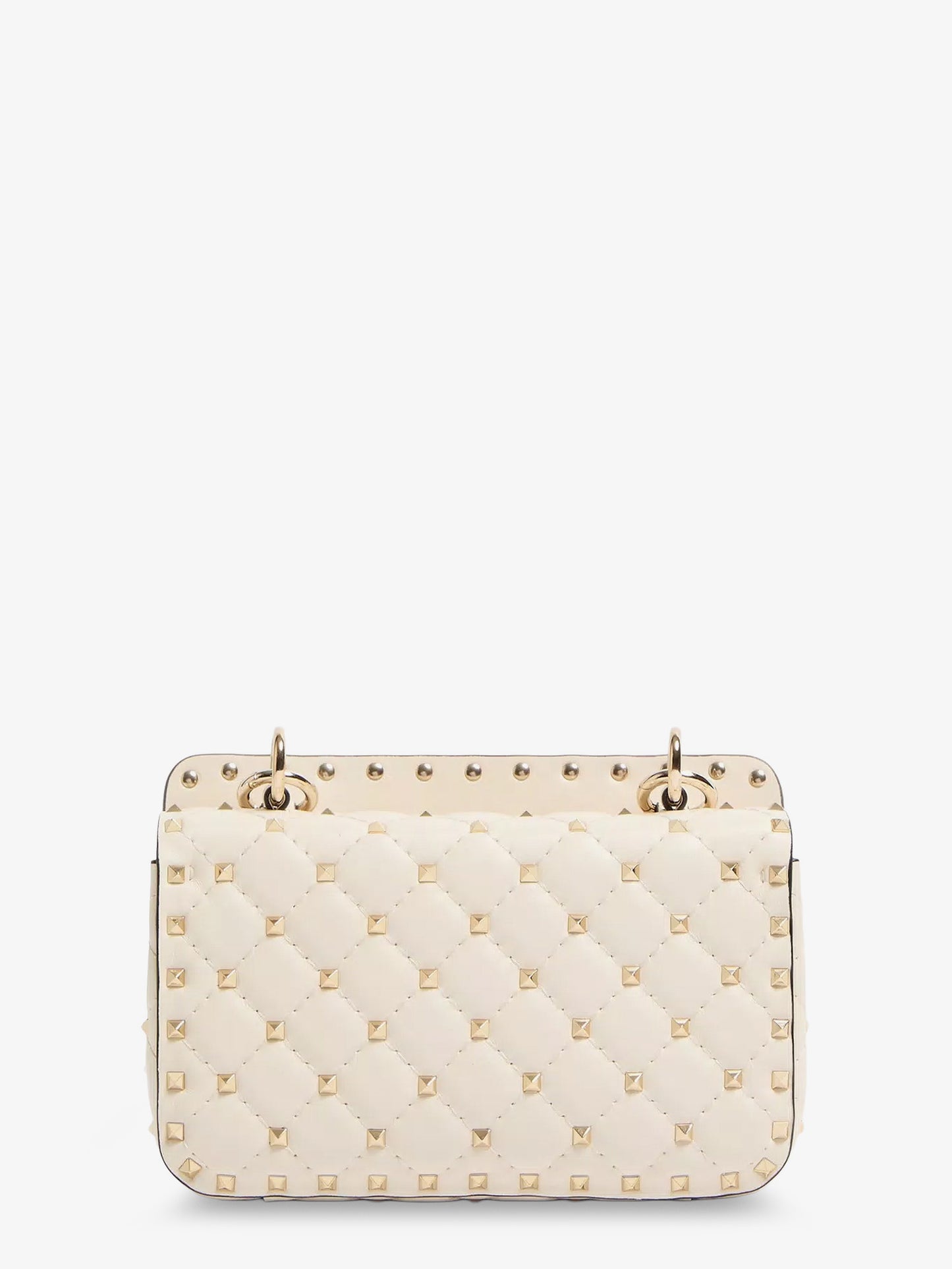 Rockstud Spike leather shoulder bag with iconic all-over studs