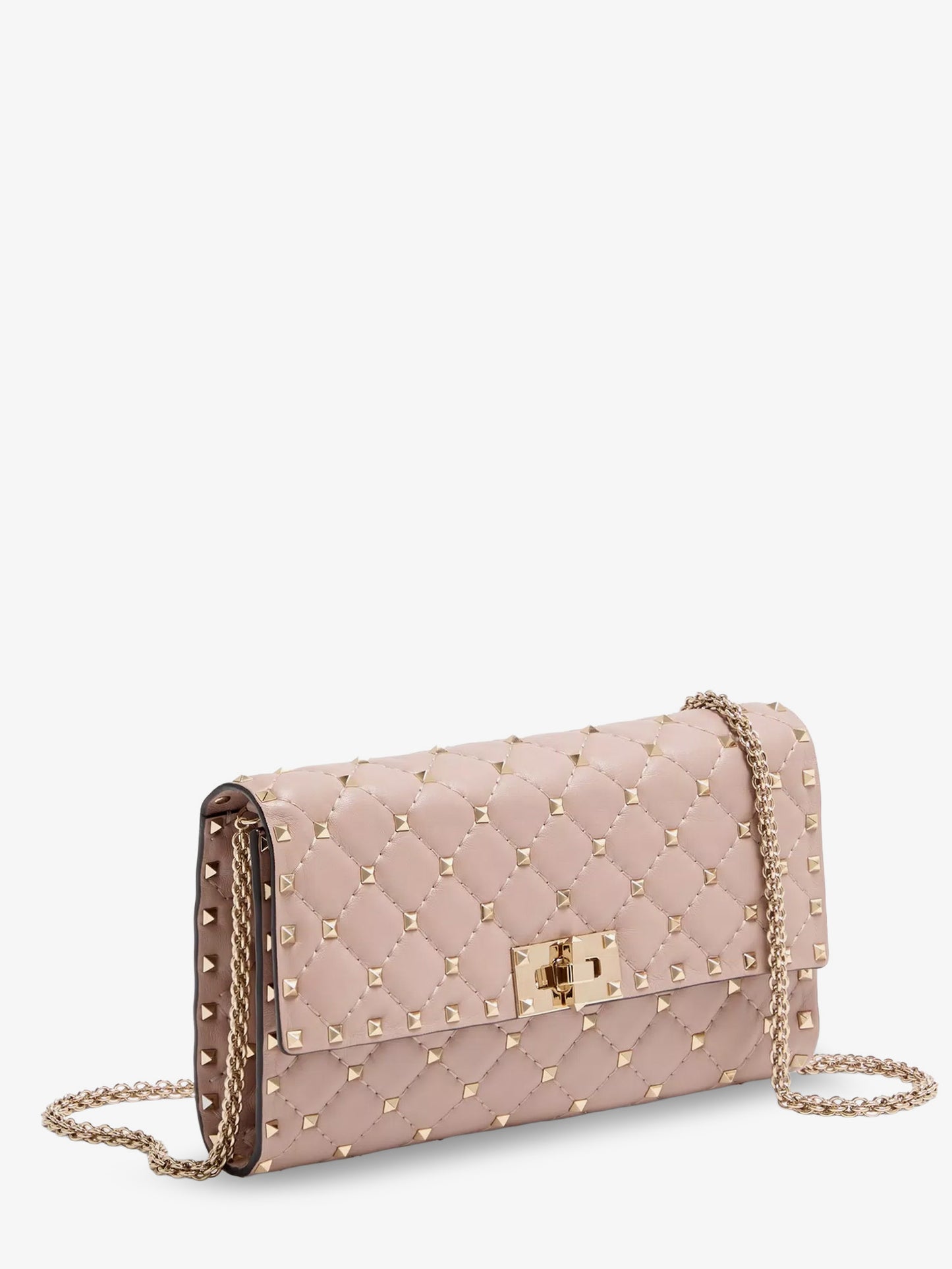 Rockstud Spike leather crossbody with iconic all-over studs