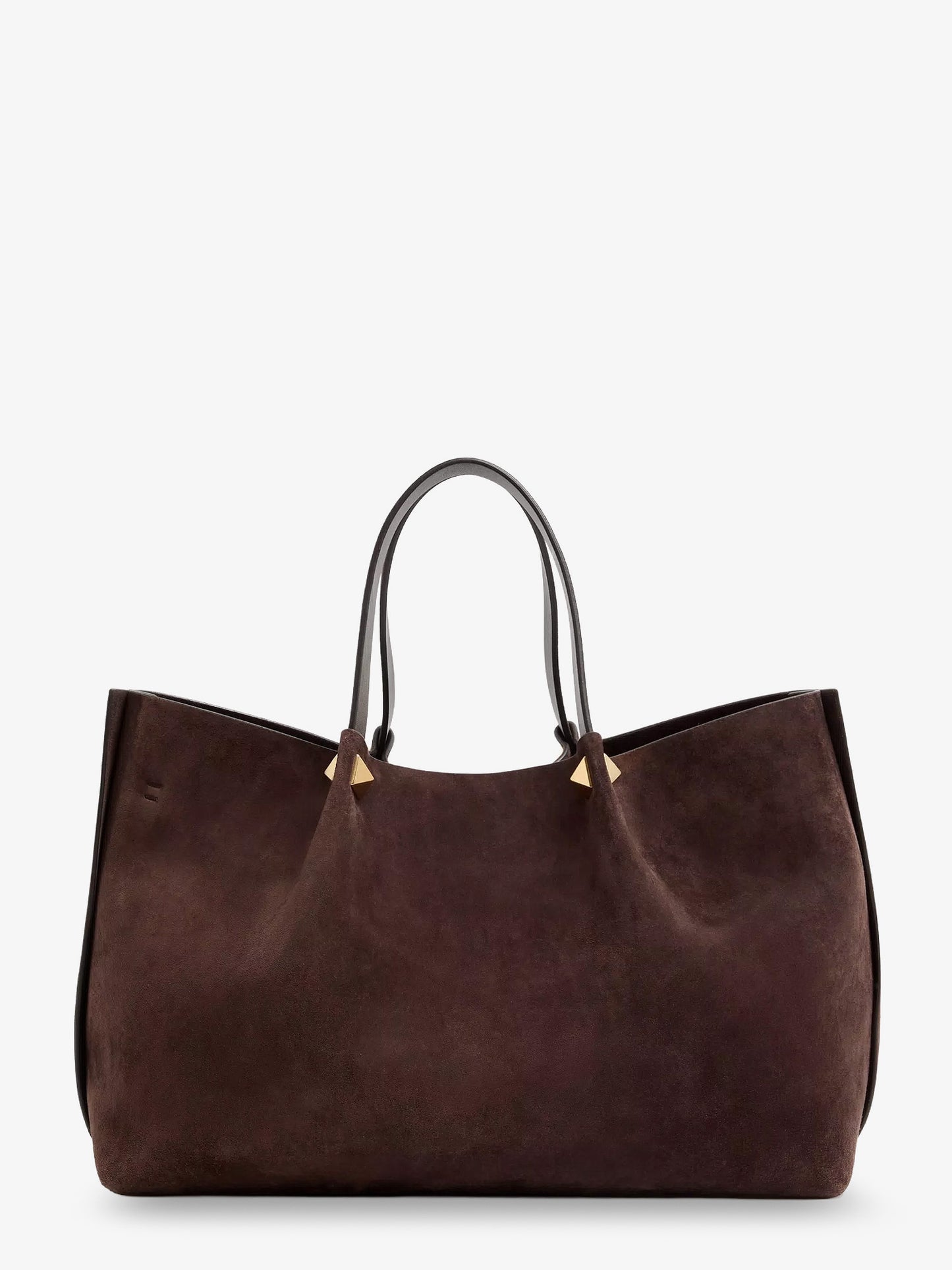 Suede shoulder bag