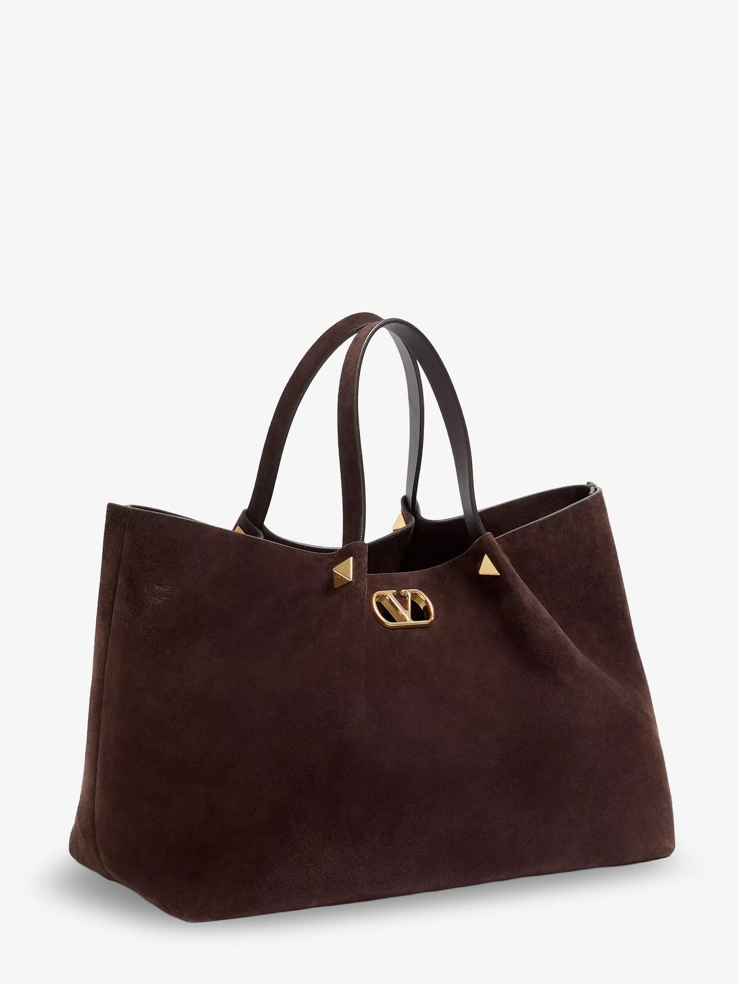 Suede shoulder bag