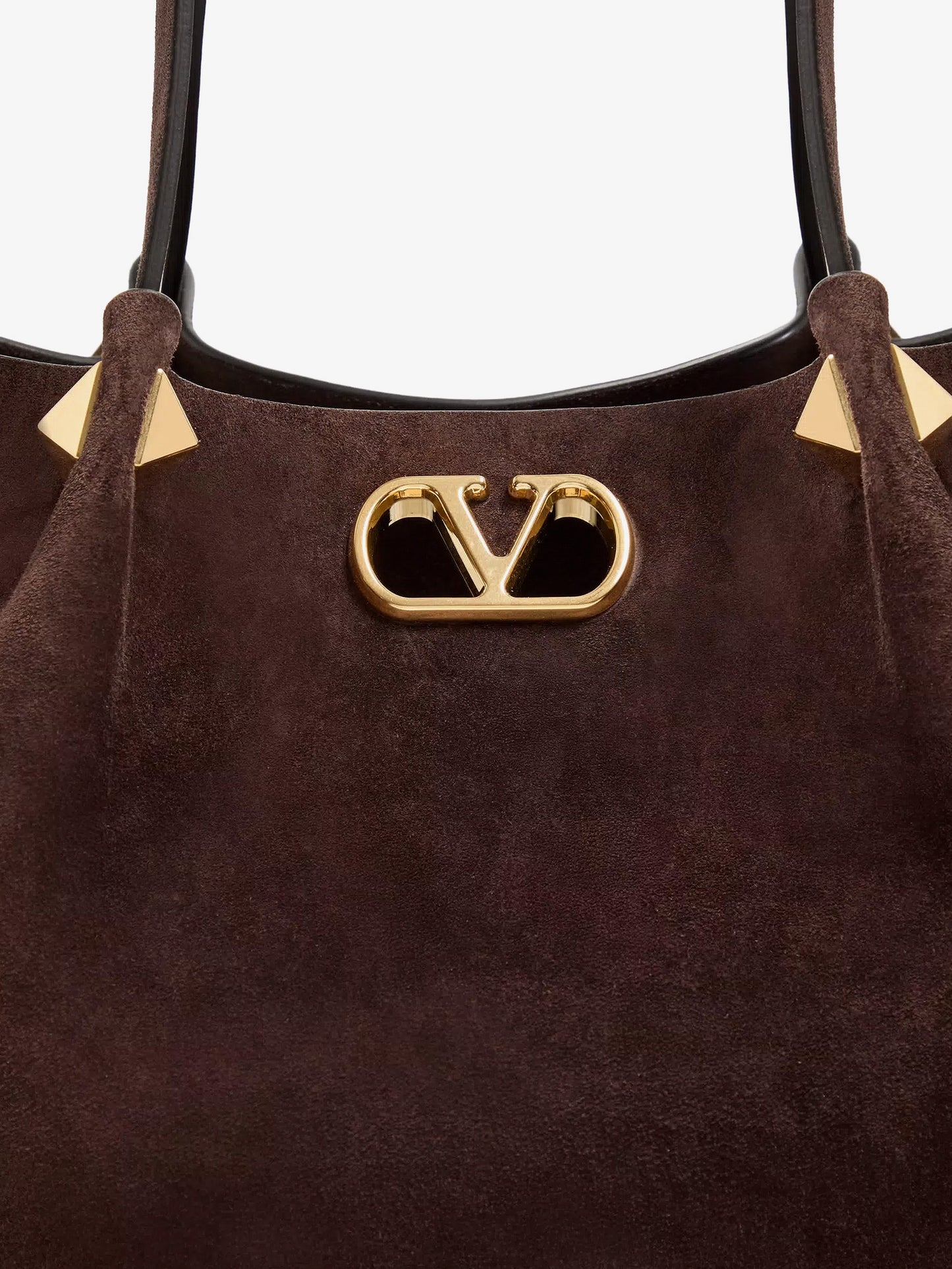 Suede shoulder bag