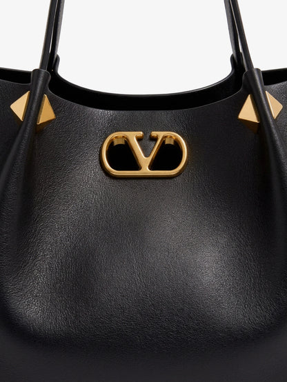 Borsa Tote VLogo Signature in pelle thumbnail