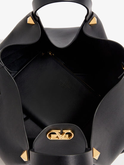 Borsa Tote VLogo Signature in pelle thumbnail